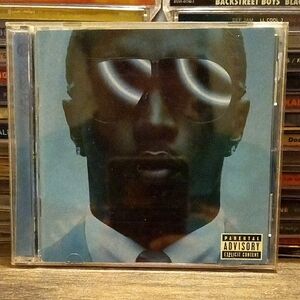 Music CD with Blue Cover Art